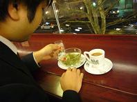 抹茶試食中.JPG